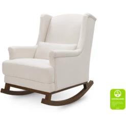 Namesake Miranda Wingback Rocker 18 Namesake Miranda Wingback Rocker -Babyletto Store M19887PCMEW White Background Main Greenguard 00