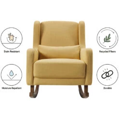 Babyletto Kai Rocker 27 Babyletto Kai Rocker -Babyletto Store M20687PDET White Background 02