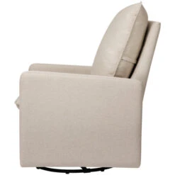 Babyletto Cali Pillowback Swivel Glider -Babyletto Store M20987PBEW White Background 04
