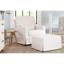 Namesake Crawford Gliding Ottoman 15 Namesake Crawford Gliding Ottoman -Babyletto Store M21785PCMEW Lifestyle Main 05