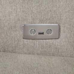 Namesake Harbour Electronic Recliner & Swivel Glider With USB Port 37 Namesake Harbour Electronic Recliner & Swivel Glider With USB Port -Babyletto Store M21987PGEW White Background 06