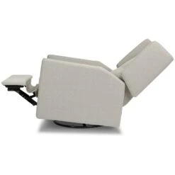 Franklin & Ben Austen Recliner And Swivel Glider 27 Franklin & Ben Austen Recliner And Swivel Glider -Babyletto Store M22087PGET White Background 04