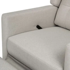 Franklin & Ben Austen Recliner And Swivel Glider 29 Franklin & Ben Austen Recliner And Swivel Glider -Babyletto Store M22087PGET White Background 06