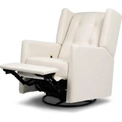 Franklin & Ben Austen Recliner And Swivel Glider 36 Franklin & Ben Austen Recliner And Swivel Glider -Babyletto Store M22087PNET White Background 03