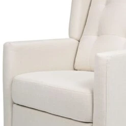 Franklin & Ben Austen Recliner And Swivel Glider 38 Franklin & Ben Austen Recliner And Swivel Glider -Babyletto Store M22087PNET White Background 05