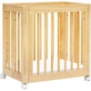 Babyletto Yuzu 8-in-1 Convertible Crib With All-Stages Conversion Kits 1 Babyletto Yuzu 8-in-1 Convertible Crib With All-Stages Conversion Kits -Babyletto Store M23401N White Background 02