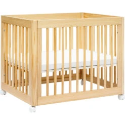 Babyletto Yuzu 8-in-1 Convertible Crib With All-Stages Conversion Kits 39 Babyletto Yuzu 8-in-1 Convertible Crib With All-Stages Conversion Kits -Babyletto Store M23401N White Background 08