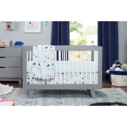Babyletto Hudson 3-in-1 Convertible Crib With Toddler Bed Conversion Kit -Babyletto Store M4201GW Lifestyle Main 07 71240c19 7988 44c1 90de 2afc581e4801