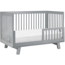 Babyletto Hudson 3-in-1 Convertible Crib With Toddler Bed Conversion Kit -Babyletto Store M4201G White Background 03 1de415cc b195 4734 bfd6 e51e4c879e84