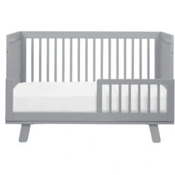 Babyletto Hudson 3-in-1 Convertible Crib With Toddler Bed Conversion Kit -Babyletto Store M4201G White Background 04 ffd6b73d dee5 42d7 b746 2f8fac2de5d2