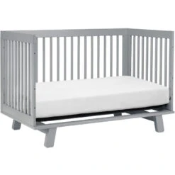 Babyletto Hudson 3-in-1 Convertible Crib With Toddler Bed Conversion Kit -Babyletto Store M4201G White Background 05 e5b0d8d4 c838 4e31 b386 65efff1f8922