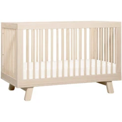 Babyletto Hudson 3-in-1 Convertible Crib With Toddler Bed Conversion Kit -Babyletto Store M4201NX White Background Main 01 b9d1fe4b 8a1e 4967 a2b2 b7b087ae013d