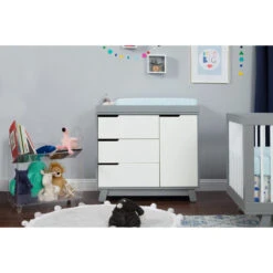 Babyletto Hudson 3-Drawer Changer Dresser With Removable Changing Tray -Babyletto Store M4223GW Lifestyle Main 04 cdc8f1cd 88e8 47df a93f 5176d5af58bc