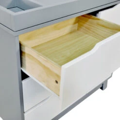 Babyletto Hudson 3-Drawer Changer Dresser With Removable Changing Tray -Babyletto Store M4223GW White Background 03 1fdbdeab 39f0 478f 82da 642cc79950a5