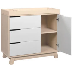 Babyletto Hudson 3-Drawer Changer Dresser With Removable Changing Tray -Babyletto Store M4223NXW White Background 02 34b05465 a3bf 4bbc 9c9a 1804b235fe7b