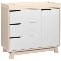 Babyletto Hudson 3-Drawer Changer Dresser With Removable Changing Tray -Babyletto Store M4223NXW White Background Main 00 04c665d8 a885 4ad7 9688 9aa3d360ac3e