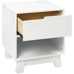 Babyletto Hudson Nightstand With USB Port -Babyletto Store M4260W White Background 02 d4897ff2 700b 4233 8420 62d76ecaa62a