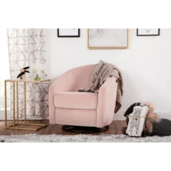 Babyletto Madison Swivel Glider -Babyletto Store M5887BPV Lifestyle Main 07 0c48f03e cd2a 4620 bb35 7ee3cac03464