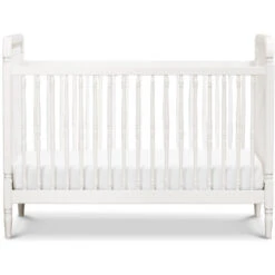 Namesake Liberty 3-in-1 Convertible Spindle Crib With Toddler Bed Conversion Kit 12 Namesake Liberty 3-in-1 Convertible Spindle Crib With Toddler Bed Conversion Kit -Babyletto Store M7101RW White Background 02