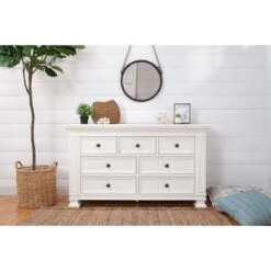 Franklin & Ben Classic Double Wide Dresser -Babyletto Store M7616RW Lifestyle Main 05 e9d5b906 d481 42af 9881 9b737c414873