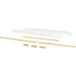 Franklin & Ben Universal Full-Bed Conversion Rails 9 Franklin & Ben Universal Full-Bed Conversion Rails -Babyletto Store M7689LW White Background Main 00 03dd49e8 0e4e 43a3 aff6 4f904d82b6eb