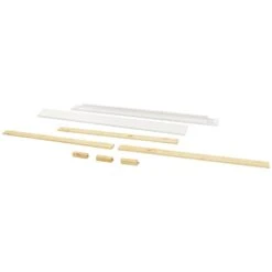 Franklin & Ben Universal Full-Bed Conversion Rails 12 Franklin & Ben Universal Full-Bed Conversion Rails -Babyletto Store M7689RW White Background Main 00 310493e3 92ef 4275 86ce e3d4b7bff961