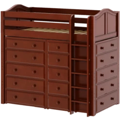 Maxtrix Twin High Loft Bed With Straight Ladder + Storage 21 Maxtrix Twin High Loft Bed With Straight Ladder + Storage -Babyletto Store MASTER CC fe8d1c7c 56f0 4ef7 9d4a 72f4d0613bae