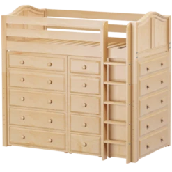 Maxtrix Twin High Loft Bed With Straight Ladder + Storage 28 Maxtrix Twin High Loft Bed With Straight Ladder + Storage -Babyletto Store MASTER NC 9414ac03 83f4 428a bf23 1ef998e0f0a8