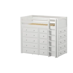 Maxtrix Twin High Loft Bed With Straight Ladder + Storage 34 Maxtrix Twin High Loft Bed With Straight Ladder + Storage -Babyletto Store MASTER WP 71287007 0abf 4fa8 866e f7b28431c870