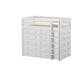 Maxtrix Twin High Loft Bed With Straight Ladder + Storage 31 Maxtrix Twin High Loft Bed With Straight Ladder + Storage -Babyletto Store MASTER WS 7563b3b8 e9fd 41db befa 8ccb3b9899b5