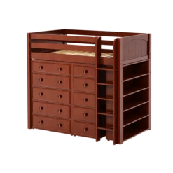 Maxtrix Twin High Loft Bed With Straight Ladder + Storage 35 Maxtrix Twin High Loft Bed With Straight Ladder + Storage -Babyletto Store MASTER2 CP ea11f905 e384 446b 9d67 bc743757b700