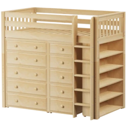 Maxtrix Twin High Loft Bed With Straight Ladder + Storage 24 Maxtrix Twin High Loft Bed With Straight Ladder + Storage -Babyletto Store MASTER2 NS 91d90251 3d97 4505 880c 9ec7fb42dc9f