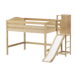 Maxtrix Full Mid Loft Bed With Slide Platform -Babyletto Store NICHE NC 5b1ce954 1e70 477b 9568 8f2b66c01282