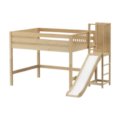 Maxtrix Full Mid Loft Bed With Slide Platform -Babyletto Store NICHE NP 2c92feb4 ee36 4728 ad9e 91186628afd4