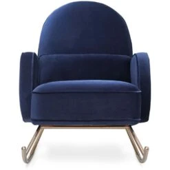 Nursery Works Compass Rocker -Babyletto Store NW17087BLV White Background 01