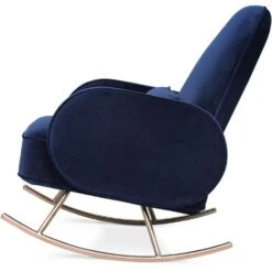 Nursery Works Compass Rocker -Babyletto Store NW17087BLV White Background 02