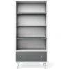 Romina New York Bookcase 2 Romina New York Bookcase -Babyletto Store NewYork11022 White WashedGrey 4d65ac8a 51a7 411d 8d88 aec422ff4bc8