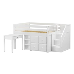 Maxtrix Full Low Loft Bed With Stairs, Storage + Desk 28 Maxtrix Full Low Loft Bed With Stairs, Storage + Desk -Babyletto Store PERFECT4 WP de9118c2 f2a0 4ee8 8733 2aa2dcc0f2f3