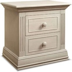 Sorelle Providence Nightstand -Babyletto Store Providence Nightstand Heritage Fog Silo