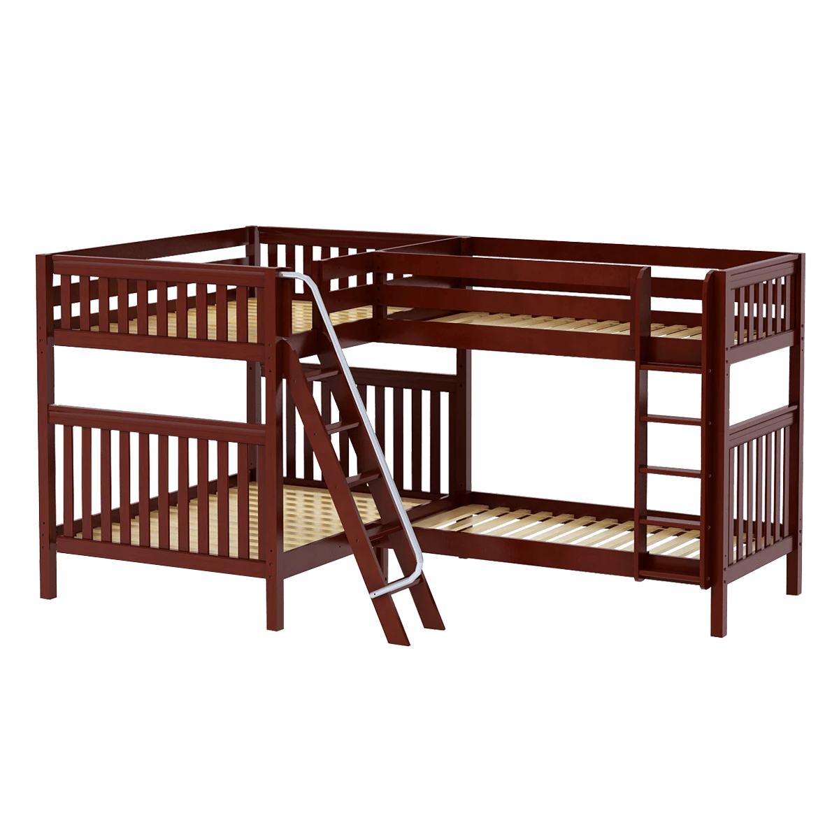 Maxtrix Full High Corner Bunk Bed 11 Maxtrix Full High Corner Bunk Bed - Image 9