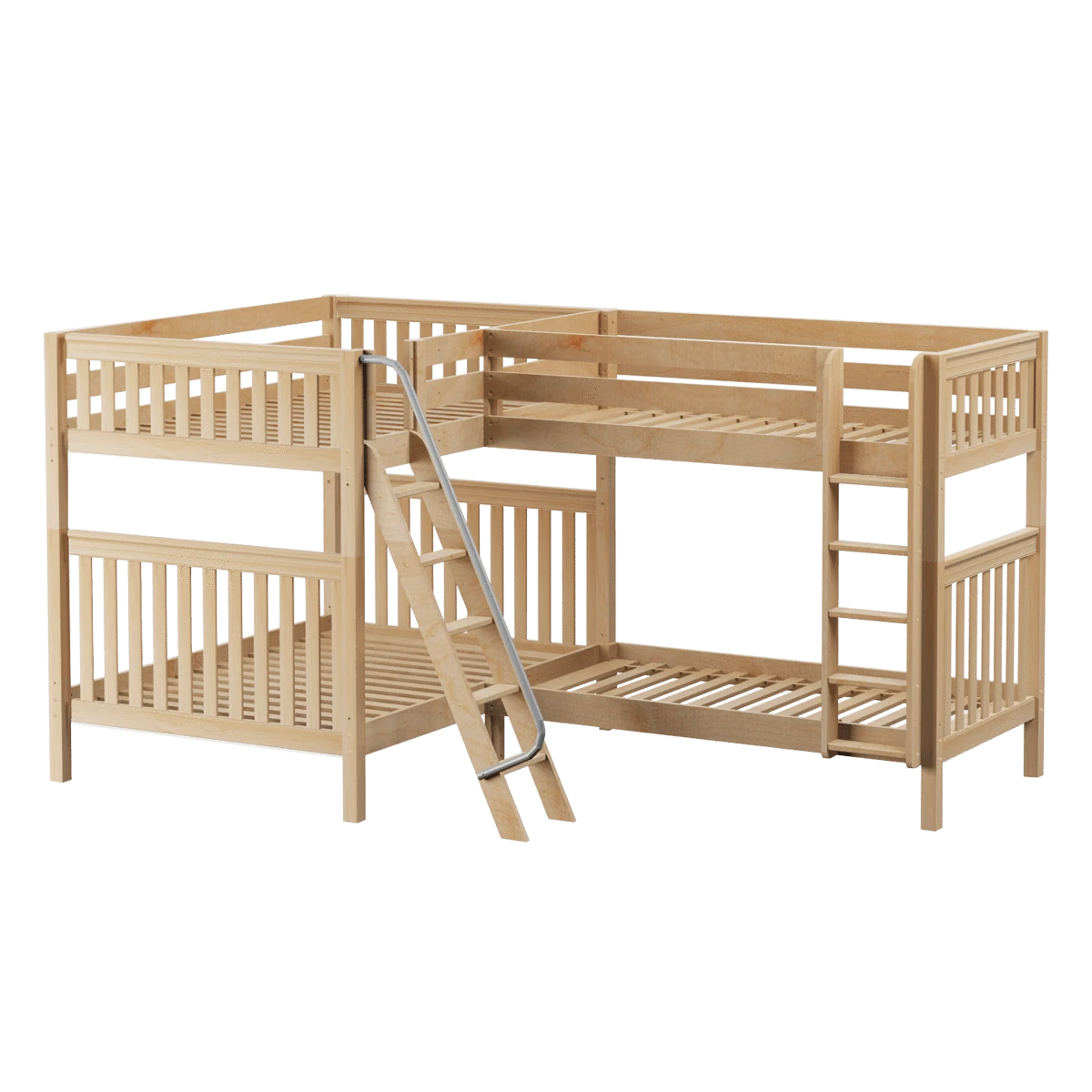Maxtrix Full High Corner Bunk Bed 3 Maxtrix Full High Corner Bunk Bed