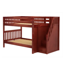 Maxtrix Full XL Medium Bunk Bed With Stairs 7 Maxtrix Full XL Medium Bunk Bed With Stairs -Babyletto Store QUASAR XL CS a604e68f 1175 4ebf 905f b77a61f45111