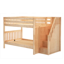 Maxtrix Full XL Medium Bunk Bed With Stairs 6 Maxtrix Full XL Medium Bunk Bed With Stairs -Babyletto Store QUASAR XL NS ad3f56b1 a584 4ebb 8b27 a95e20e6869b