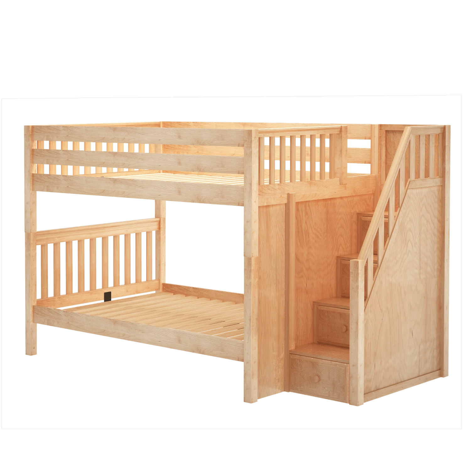 Maxtrix Full XL Medium Bunk Bed With Stairs 4 Maxtrix Full XL Medium Bunk Bed With Stairs - Image 2