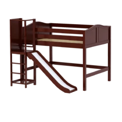 Maxtrix Full Mid Loft Bed With Slide Platform -Babyletto Store RAVINE CC ab6e3485 7f53 41b2 b19c 9e07e6a54ab6