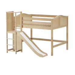 Maxtrix Full Mid Loft Bed With Slide Platform -Babyletto Store RAVINE NC 8bcc5e32 faef 4839 8cbe 95d63a881d88