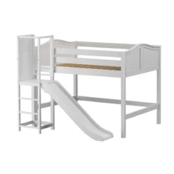 Maxtrix Full Mid Loft Bed With Slide Platform -Babyletto Store RAVINE WC e90f1aa9 5555 41ec 9ba4 c5310febda79