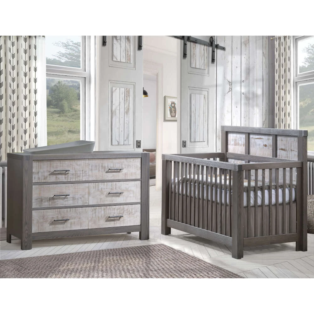 Natart Rustico Moderno ''5-in-1'' Convertible Crib 11 Natart Rustico Moderno ''5-in-1'' Convertible Crib - Image 9