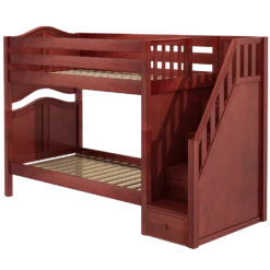 Maxtrix Twin Medium Bunk Bed With Stairs 26 Maxtrix Twin Medium Bunk Bed With Stairs -Babyletto Store STELLAR CC