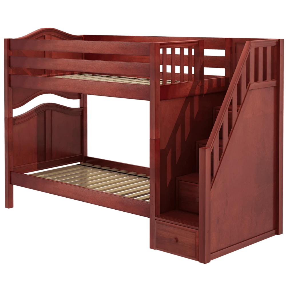 Maxtrix Twin Medium Bunk Bed With Stairs 13 Maxtrix Twin Medium Bunk Bed With Stairs - Image 11